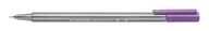 Cienkopisy - Staedtler, Cienkopis trójkątny triplus®, liliowy, 0.3 mm - miniaturka - grafika 1