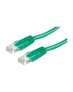Value UTP Patch Cord Cat.6 green 7.0m (21.99.1573-50) - Patchcordy - miniaturka - grafika 1