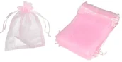 Dekoracje i nakrycia stołu na imprezę - Woreczki Z Organzy 25Szt 12X17Cm Komunia Ślub - miniaturka - grafika 1