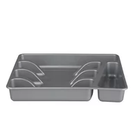 Akcesoria do sztućców - Altom WKŁAD DO SZUFLADY 34X26X4,5CM SREBRNY 5902443993138 - miniaturka - grafika 1