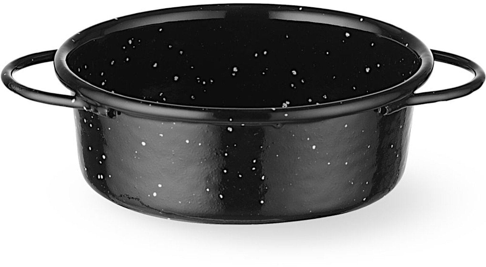 Patelnia Hendi Patelnia emaliowana okrągła z uchwytami śr. 100x40 mm Patelnia emaliowana okrągła z uchwytami śr. 100x40 mm