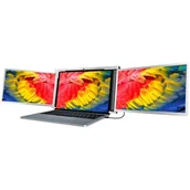 Monitory - Extralink Dual Screen S300 13,3" Full HD IPS do laptopa  - miniaturka - grafika 1