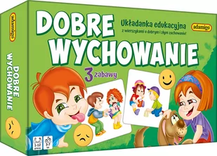 Dobre wychowanie mini - Adamigo - Gry planszowe - miniaturka - grafika 1