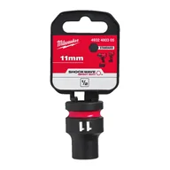 Bity - Nasadka udarowa 1/2 krótka 11 mm MILWAUKEE - miniaturka - grafika 1