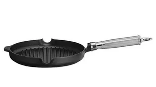 Patelnia grillowa żeliwna, indukcyjna Hendi - Patelnie - miniaturka - grafika 1