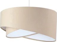 Lampy sufitowe - Lampa wisząca Lumes Beżowo-biała lampa wisząca nad stół - EX982-Sonelo - miniaturka - grafika 1