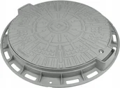 Akcesoria hydrauliczne - Właz inspekcyjny okrągły szary  PP FI600 Standartpark - miniaturka - grafika 1