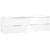 Szafki łazienkowe - Mexen Orio szafka łazienkowa podumywalkowa 160 cm z blatem, 2 szuflady, biała połysk - 91A10-16047-2-BFFC00 - miniaturka - grafika 1