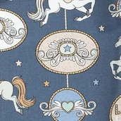 Pieluchy - LA MILLOU OTULACZ BAMBOO MUŚLIN - LUNAPARK BY NIGHT - miniaturka - grafika 1