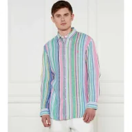 Koszule męskie - POLO RALPH LAUREN Lniana koszula Custom fit - miniaturka - grafika 1
