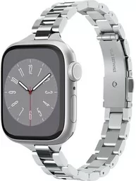 Spigen Pasek Band Modern Fit 316L do Apple Watch 41/40/38 mm, srebrny - Akcesoria do smartwatchy - miniaturka - grafika 1