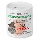 Skarbonki - Dla Ornitologa Skarbonka na Urodziny Na Prezent z Nadrukiem ze Zdjęciem + Opakowanie na prezent (wzór 01) - miniaturka - grafika 1