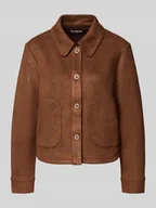 Płaszcze męskie - Kurtka koszulowa o kroju regular fit z wykładanym kołnierzem - miniaturka - grafika 1