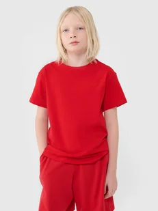 4F T-shirt oversize gładki chłopięcy - czerwony 164 (13-14 lat) - Koszulki dla chłopców 4F T-shirt oversize gładki chłopięcy - czerwony 164 (13-14 lat) - Koszulki dla chłopców - miniaturka - grafika 1