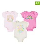 Body dla niemowląt - Converse Body (3 szt.) w kolorze różowym, białym i jasnoróżowym - miniaturka - grafika 1