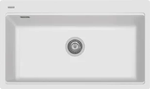 Zlew PLADOS LUX 86.10 MLECZNY (white 58) (LX861058) - Zlewozmywaki - miniaturka - grafika 1