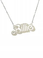 Łańcuszki - Naszyjnik chain łańcuszek z Billie Eilish streetwear - miniaturka - grafika 1