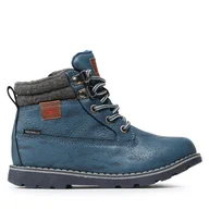 Buty dla chłopców - Trapery CMP Kids Thuban Lifestyle Wp 39Q4944 Niebieski - miniaturka - grafika 1