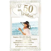 Kartki okolicznościowe i zaproszenia - AbCard Kartka okolicznościowa Urodziny 50 PS14 - miniaturka - grafika 1