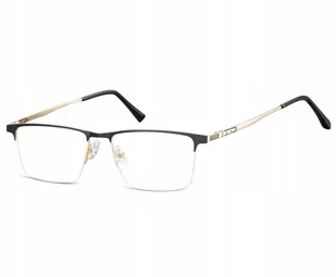 Okulary prostokątne Zerówki Korekcyjne Żyłkowe - Okulary korekcyjne, oprawki, szkła - miniaturka - grafika 1