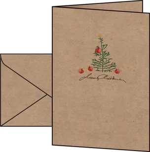 SIGEL DS075 kartki świąteczne "Boże Narodzenie z jabłkami", A6, 10 kart - Kartki okolicznościowe i zaproszenia - miniaturka - grafika 1