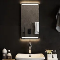 Lustra - vidaXL Lustro łazienkowe z LED, 30x60 cm - miniaturka - grafika 1