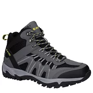 Buty trekkingowe męskie - Hi-Tec Męskie buty trekkingowe Jaguar MID WP GRAPHITE/BLACK/CITRON-O010480-052-UK7, grafitowe/czarne/Citron, 7 UK, Grafitowy czarny cytryn, 41 EU - miniaturka - grafika 1