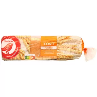 Auchan - Chleb tostowy pszenny - Inne pieczywo - miniaturka - grafika 1