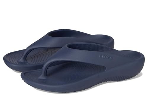 Crocs Damskie żółte klapki damskie z klapkami, granatowy, 39 EU, granatowy, 39 EU