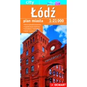 Atlasy i mapy - Łódź plan miasta - plastik - miniaturka - grafika 1