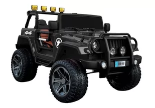 LEAN CARS Auto na Akumulator WXE-1688 4x4 Czarne LT-7451-0 - Pojazdy elektryczne dla dzieci - miniaturka - grafika 1