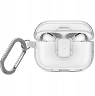 Akcesoria do słuchawek - Etui UNIQ Glase Pro do Apple AirPods Pro 2 Lock Case przezroczysty - miniaturka - grafika 1