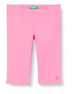 Legginsy - United Colors of Benetton Dziewczęce modelujące legginsy, Fucsia 258, 82 cm - miniaturka - grafika 1