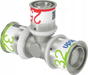 Uponor S-Press Plus trójnik redukcyjny 32-25-32 - Kamery cofania - miniaturka - grafika 1