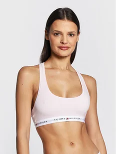Tommy Hilfiger Biustonosz top UW0UW03820 Różowy - Biustonosze - miniaturka - grafika 1