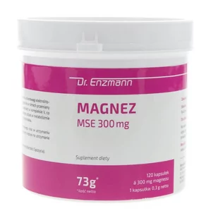 Mito Pharma Magnez MSE Naturalny Magnez MSE 300 mg magnezu 120 kapsułek - Suplementy naturalne - miniaturka - grafika 1
