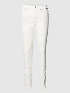 Spodnie damskie - Jeansy o kroju skinny fit z 5 kieszeniami - miniaturka - grafika 1