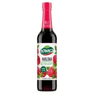 Syropy i koncentraty owocowe - Łowicz Syrop O Smaku Malinowym 400 Ml - miniaturka - grafika 1
