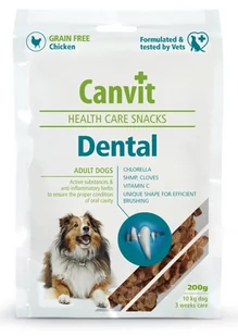 BRIT BRIT CANVIT SNACK DOG DENTAL 200G - Przysmaki dla psów - miniaturka - grafika 1