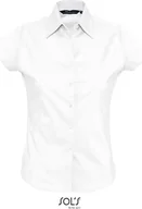 Bluzki damskie - SOL´S Bluzka damska stretch z krótkim rękawem Excess - miniaturka - grafika 1