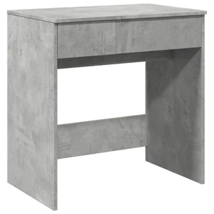 vidaXL Toaletka z lustrem betonowa szara 73x46,5x120 cm - Toaletki - miniaturka - grafika 1