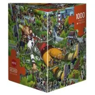 Puzzle - Heye Puzzle 1000 elementów. Guliwer, Oesterle + plakat - miniaturka - grafika 1