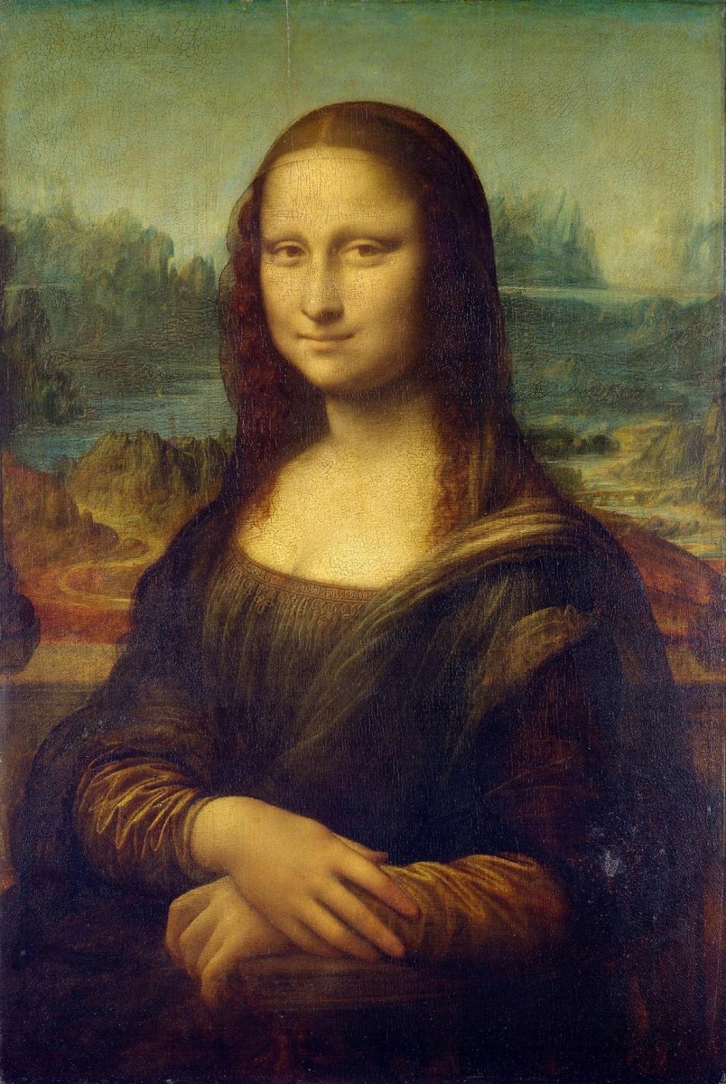 PODKŁADKA POD MYSZ Z Nadrukiem 22x18 cm Mona Lisa Leonardo da Vinci Prezent
