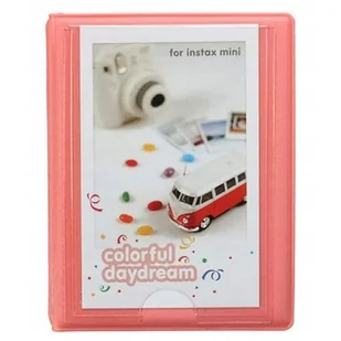 NA LoveInstant Mini Album Zdjęcia 28x do FujiFilm INSTAX MINI 11 9 8 Mały Koralowy SB6607 - Albumy fotograficzne - miniaturka - grafika 1