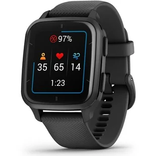 Garmin Venu SQ 2 Music Czarny - Smartwatch - miniaturka - grafika 1