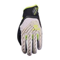 Rękawice motocyklowe - Rękawice Motocyklowe Five TFX5 Piaskowy/Fluorescencyjny ŻółtyL - miniaturka - grafika 1