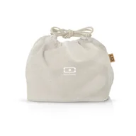 Pozostałe akcesoria kuchenne - Monbento Monbento - Torba MonBento Pochette M Natural Cream 22180046 - miniaturka - grafika 1