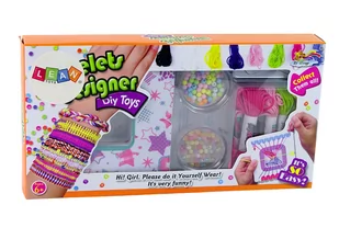 Zestaw Do Robienia Biżuterii DIY Bransoletki Mulina - Prace ręczne dla dzieci - miniaturka - grafika 4