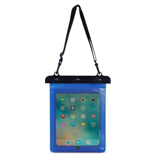 Wodoodporne etui do tabletu PVC - niebieskie - Etui i futerały do telefonów - miniaturka - grafika 2