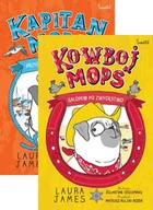 Powieści i opowiadania - Pakiet Kapitan Mops. Tomy 1-2 Przygoda na pełnym morzu, Galopem po zwycięstwo - Laura James - książka - miniaturka - grafika 1